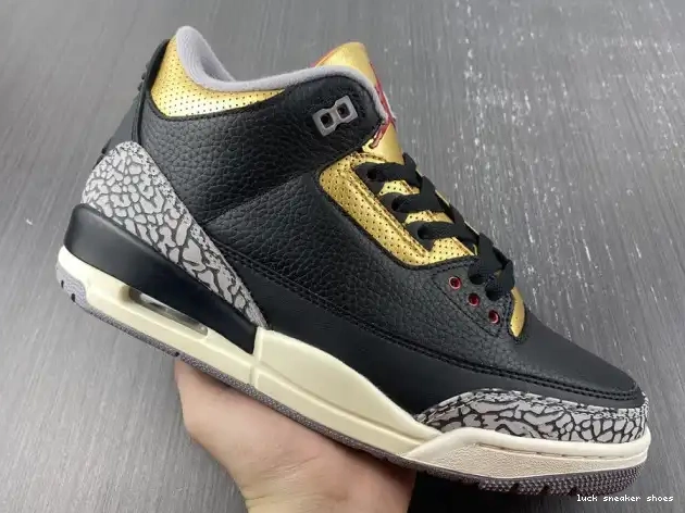 Reps LUCY WMNS Black Jordan CK9246-067 Gold 3 Air 0501